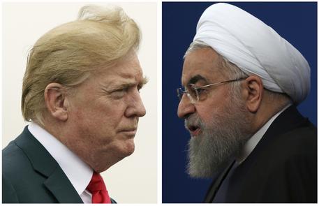 Donald Trump e Hassan Rouhani © AP