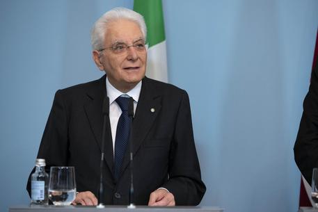 Il presidente della Repubblica Sergio Mattarella © ANSA