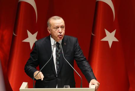 Il presidente turco Recep Tayyip Erdogan © EPA