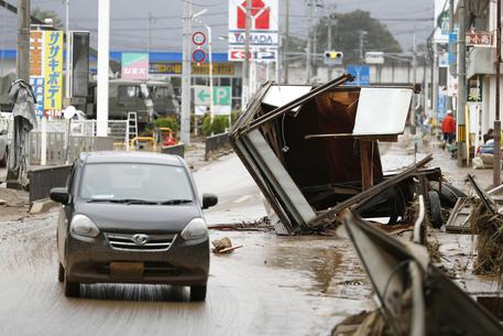 Si contano i danni dopo il passaggio del tifone © AP