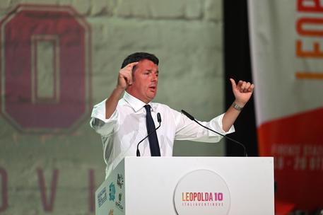 Matteo Renzi alla Leopolda © ANSA
