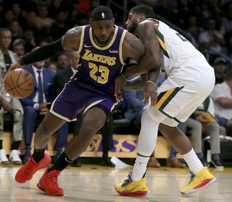 Jazz Lakers Basketball © AP