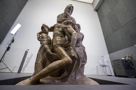 The Deposition (The Florentine Pieta) by Michelangelo in Florence © EPA