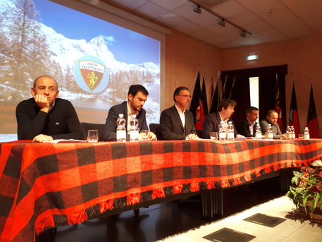 Gressan (Aosta), congresso Union Valdotaine © ANSA