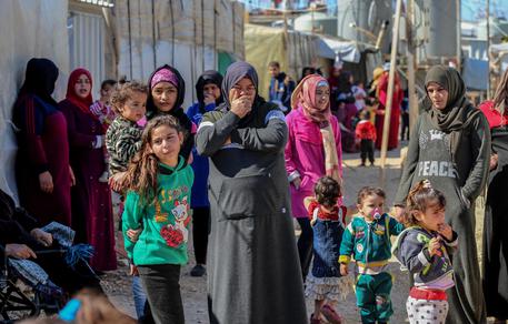 Profughi siriani in Libano © ANSA 