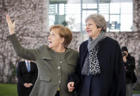 Brexit: May a Berlino, al via l'incontro con la Merkel © AP