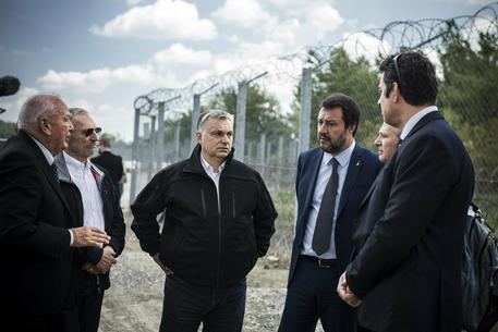 Matteo Salvini in Ungheria con Viktor Orban © AP