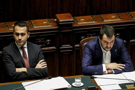Luigi Di maio e Matteo Salvini (archivio) © ANSA