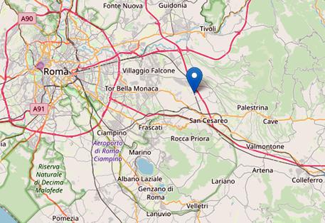 Terremoto a Roma, l'epicentro a Colonna © ANSA