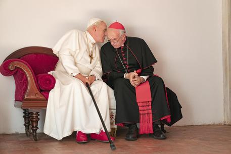 The Two Popes, ecco Pryce e Hopkins © ANSA
