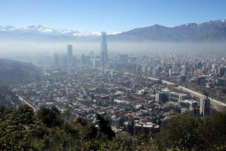 Veduta di Santiago © ANSA 