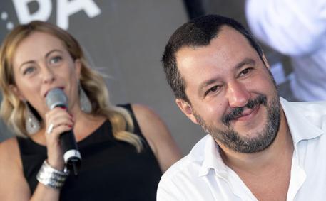 Giorgia Meloni (FdI) e Matteo Salvini (Lega) © ANSA