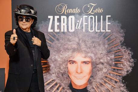 Renato Zero presenta il suo nuovo disco di inediti 'Zero il folle' © ANSA