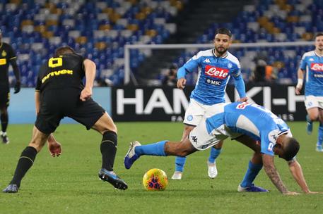 Serie A: Napoli-Inter, archivio 6 gen 2020 © ANSA 