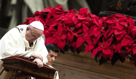 Papa: messa della notte di Natale anticipata alle 19.30 © ANSA