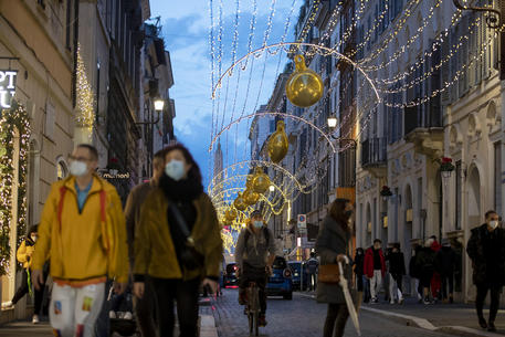 Christmas lights in Rome © ANSA
