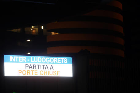 Inter - Ludogorets si è giocata a porte chiuse © ANSA