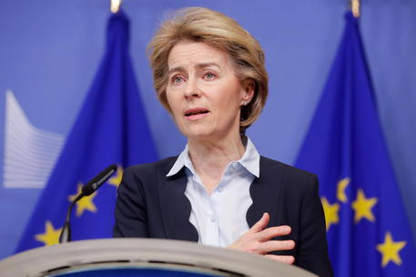 La presidente della Commissione europea Ursula Von Der Leyen © EPA
