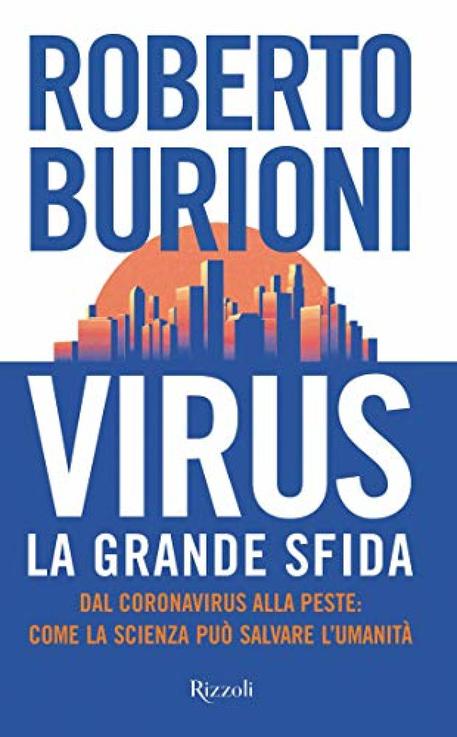 La copertina di Virus di Roberto Burioni © ANSA