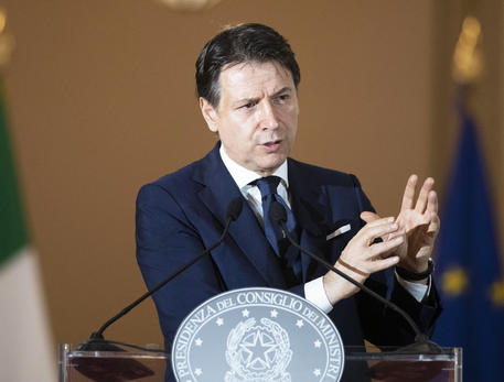 Italian PM Conte's press conference © 
