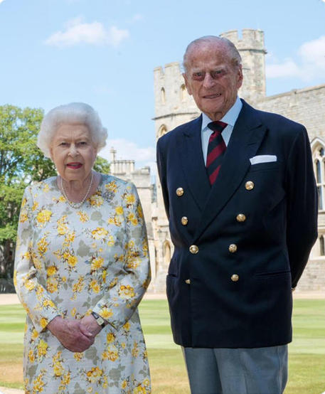 I 99 anni del principe Filippo, con la regina e in video via Zoom © ANSA