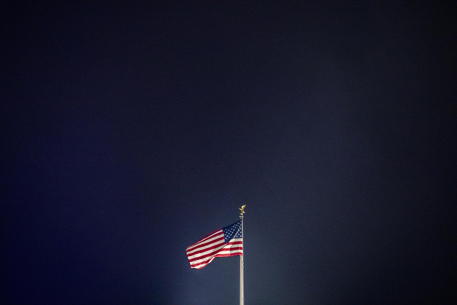 La bandiera degli Stati Uniti © EPA