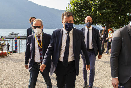 Matteo Salvini al Forumm Ambrosetti a Cernobbio © ANSA