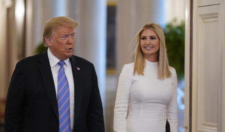 Donald Trump con la figlia Ivanka © EPA