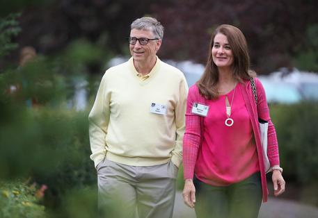 Bill e Melinda Gates © AFP