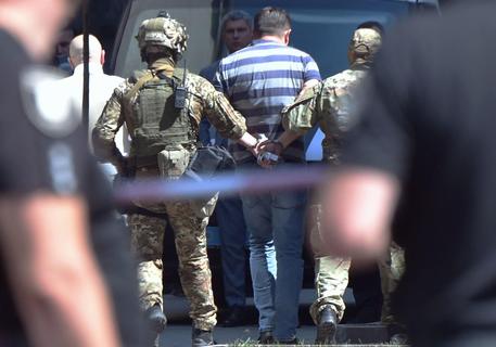 Ucraina: minacciava con granata sede governo, arrestato © AFP