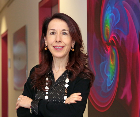 Alessandra Buonanno è la prima italiana a vincere la medaglia Dirac, per il suo contrbuto alla ricerca sulle onde gravitazionali (fonte: ICTP) © Ansa