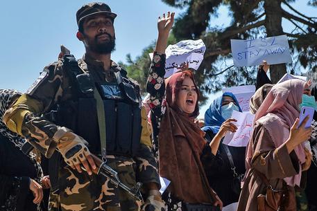 La protesta a Kabul © AFP