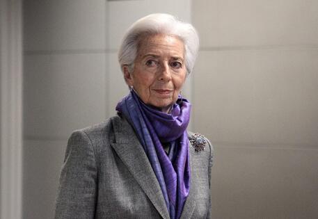 Christine Lagarde, presidente della Bce © AFP