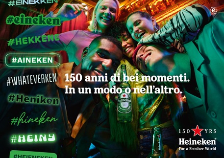 Heineken celebrates 150 years of pleasure with new campaign – ANSAcom