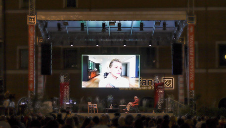 Passaggi Festival: Sharon Stone commuove a Fano (ANSA)