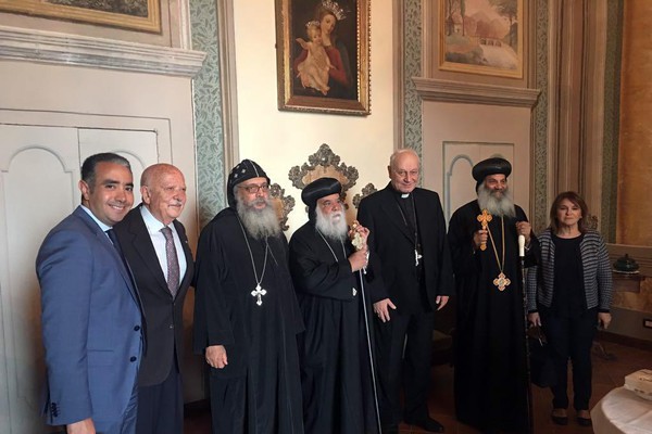 Incontro fra vescovo di Viterbo e il copto-ortodosso di Roma