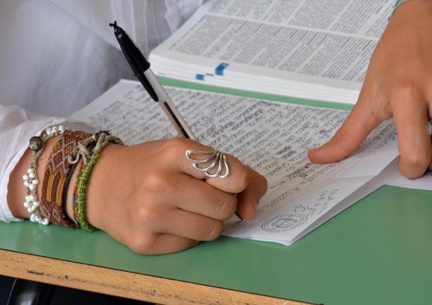 Una studentessa all'esame (archivio) © ANSA 