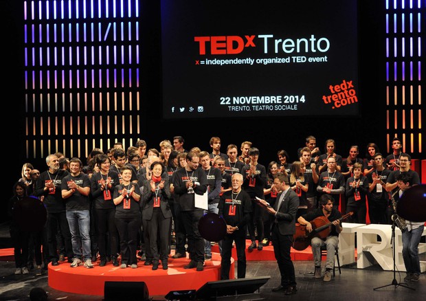 Il palco del TedxTrento © ANSA