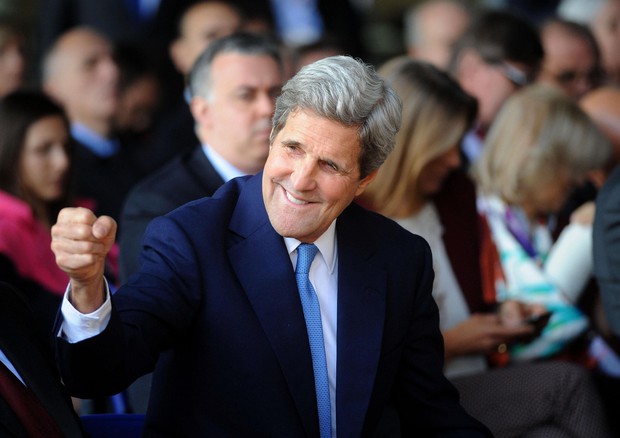 John Kerry visits Milan Expo © ANSA