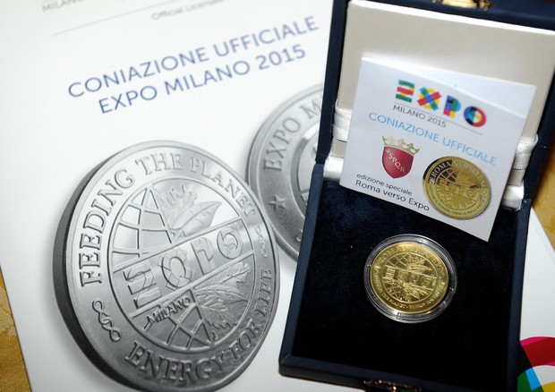 'Roma verso Expo', presentata la moneta ufficiale © ANSA