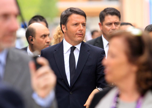 Matteo Renzi e il presidente messicano Nieto © ANSA
