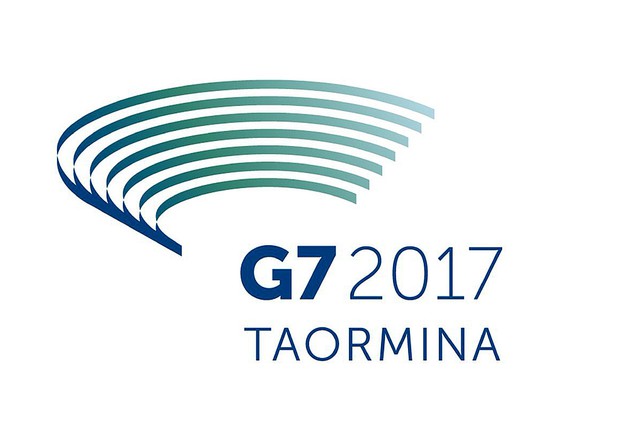 Il logo del G7 (foto: ANSA)