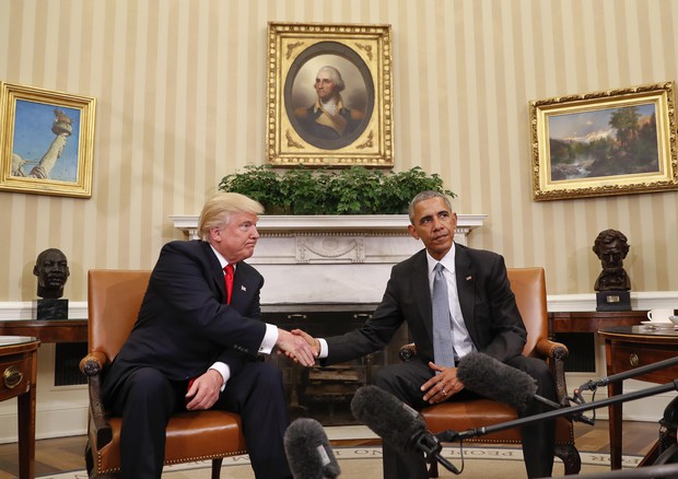 Barack Obama,Donald Trump (foto: AP)
