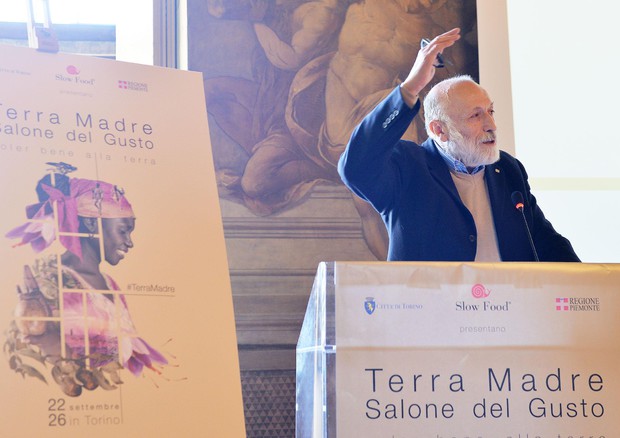 Carlo Petrini, fondatore di Slow Food e presidente internazionale dell'associazione © ANSA 