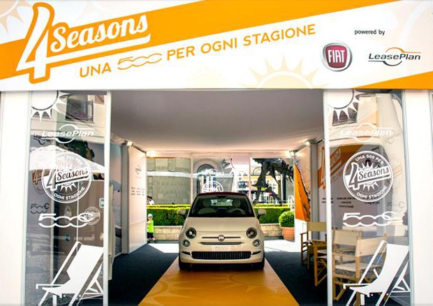 Con 4Season ogni tre mesi 4 diverse Fiat 500 per ogni gusto © LeasePlan Press