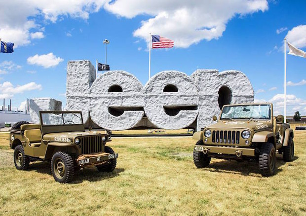Torna la Willys icona Jeep, con concept Wrangler 75th Salute © Jeep