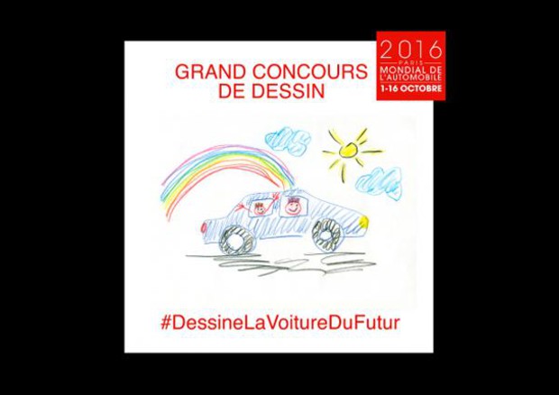 Salone di Parigi invita giovani a disegnare auto del futuro © Mondial de l'Automobile Press 