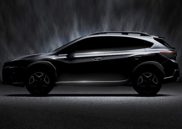 Subaru ha accompagnato l’annuncio del reveal della nuova XV con una sua immagine parziale © Subaru