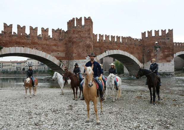 A Verona inaugurata la prima ippostrada urbana in Italia © Ansa