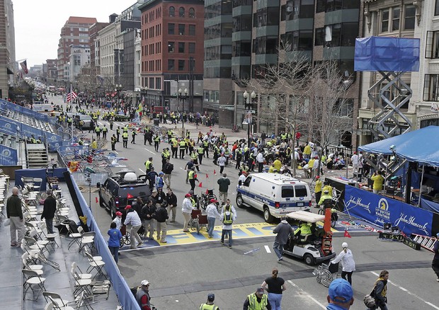La maratona di Boston © ANSA